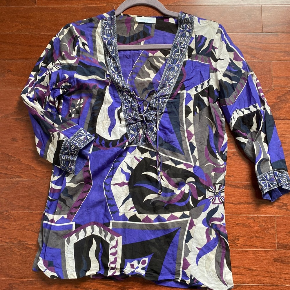 Emilio Pucci tunic, 100% authentic, size XS